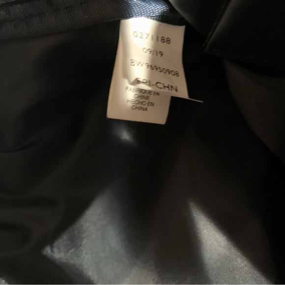 Tommy Hilfiger Backpack Black Monogram Medium Casual Purse Bookbag 14 x 12 x 6 - Picture 11 of 12